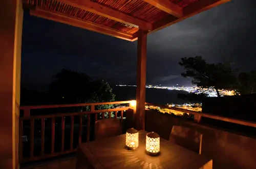 Romantic views from Terrace