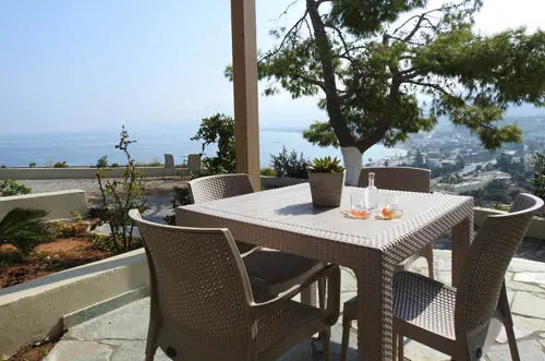 Terrace  with sea view